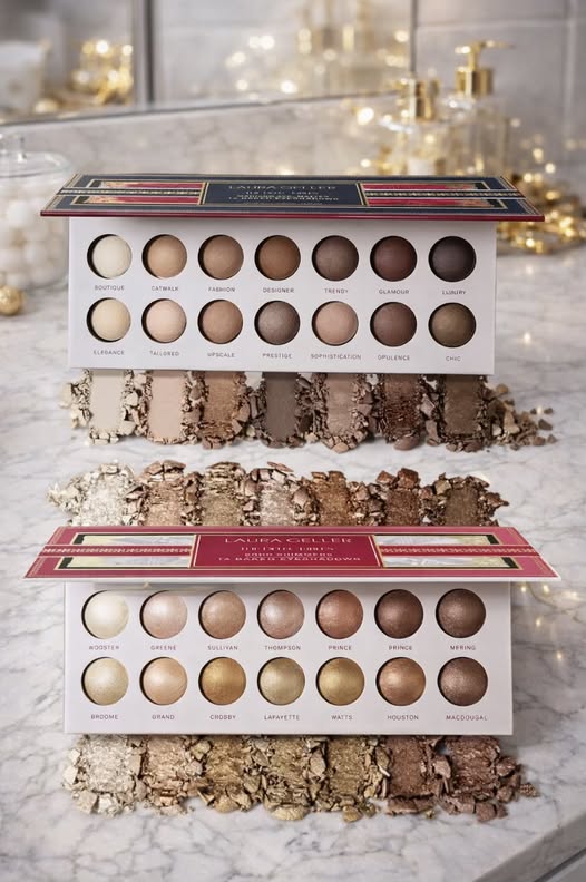 SOHO matte and shimmer palette