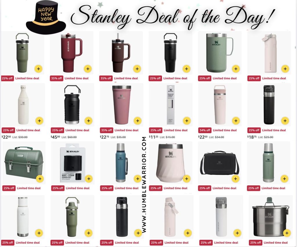 Save up to 25 perc on Stanley favorites!