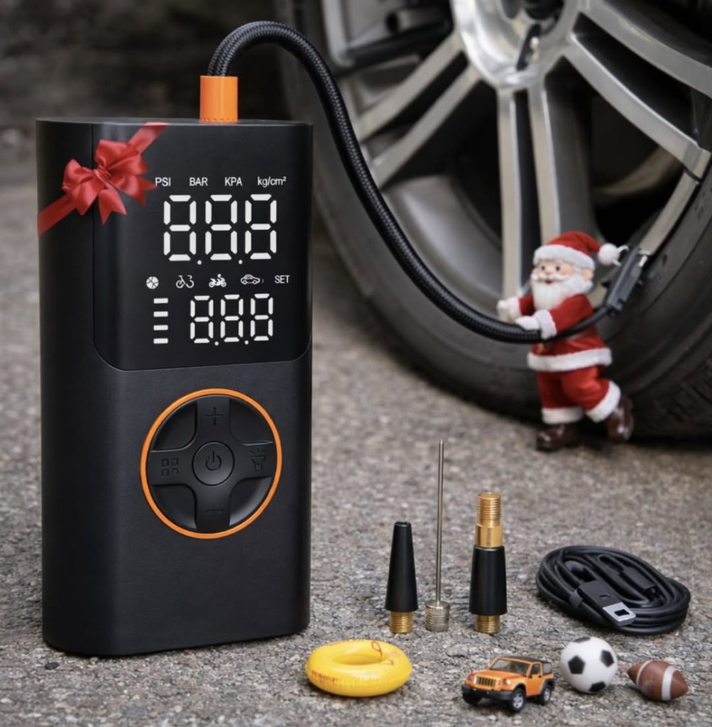 AIRSURE Tire Inflator Portable Air Compressor