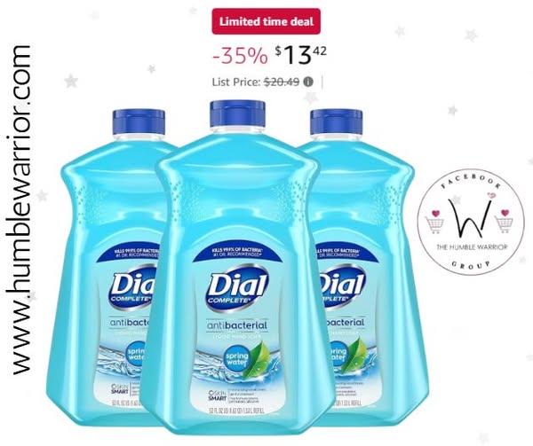 Dial Antibacterial Defense Liquid Hand Soap + Aloe