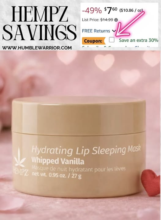 Hempz Hydrating Lip Sleeping Mask