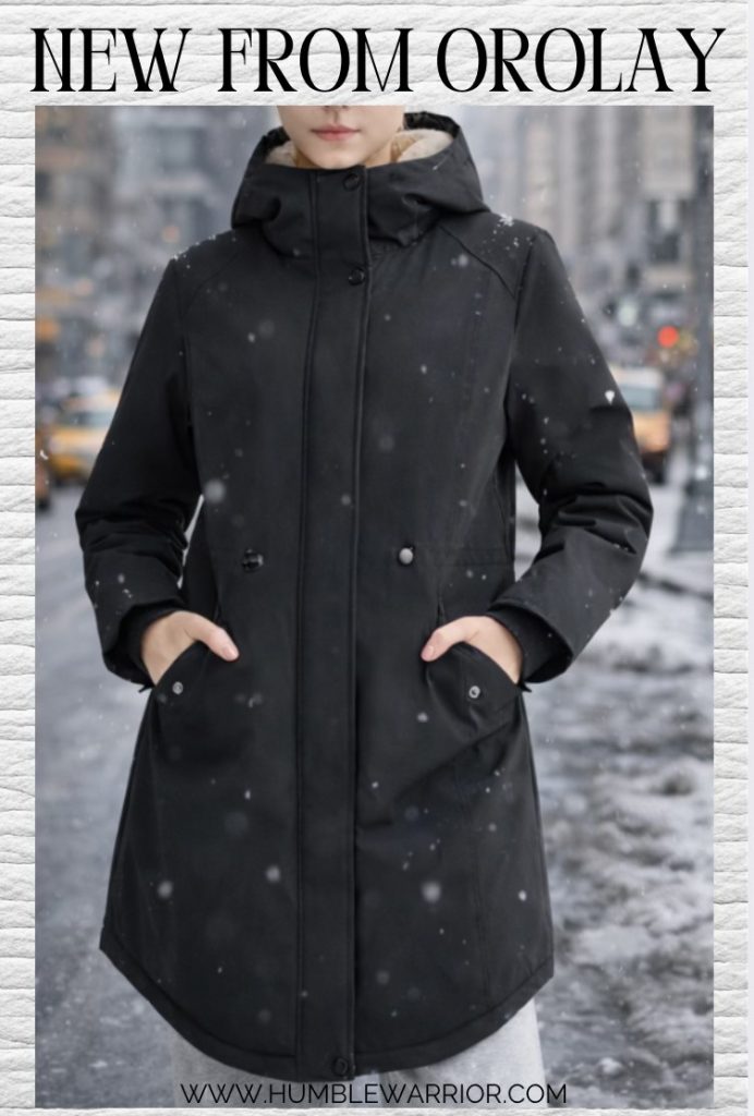 Orolay fleece lined parka