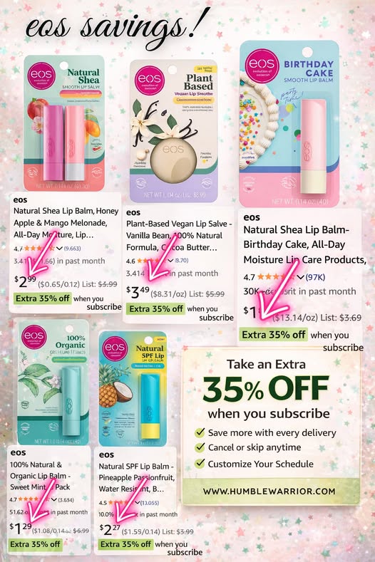 YAY for eos!