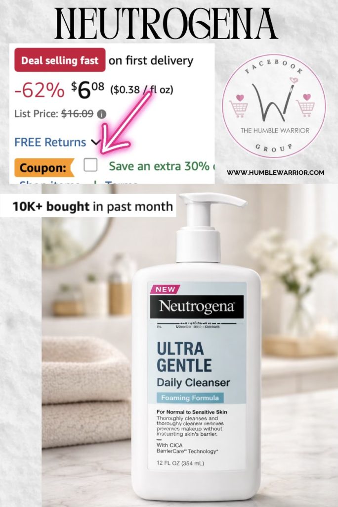 Neutrogena Ultra Gentle Foaming Facial Cleanser
