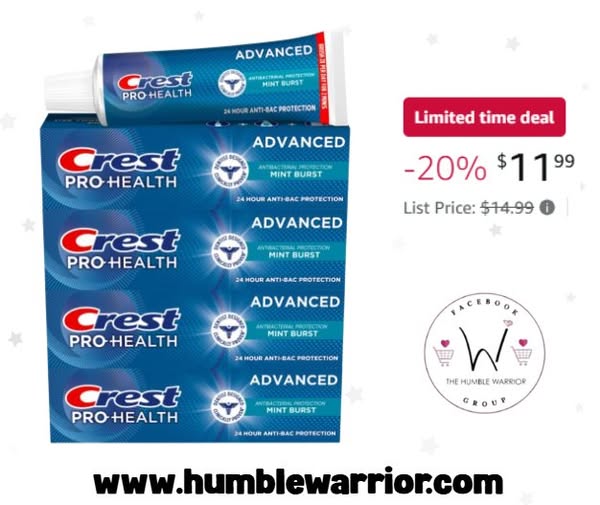 Crest Pro-Health Advanced Antibacterial Protection Toothpaste