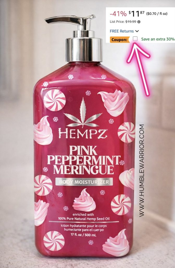 Pepper meringue body moisturizer