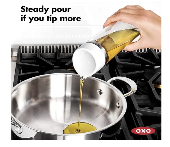 OXO Good Grips 12 oz Precision Pour Glass Oil Dispenser