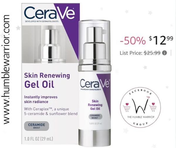 CeraVe Skin Renewing Gel Oil