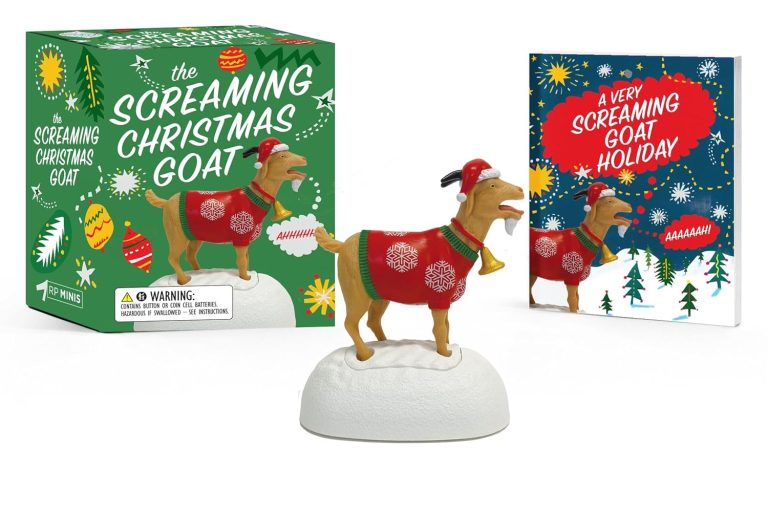 Screaming Christmas Goat Gift