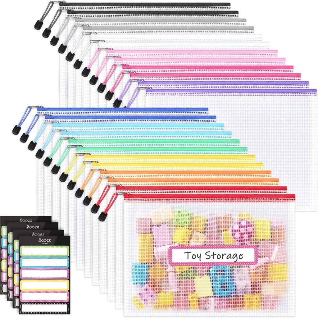Mesh Zipper Pouches