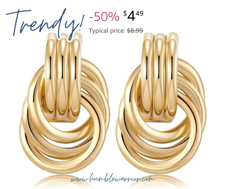 Chunky Gold Earrings