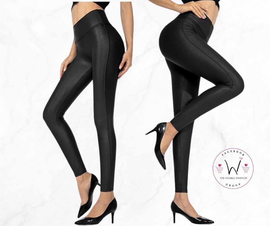 faux leather leggings
