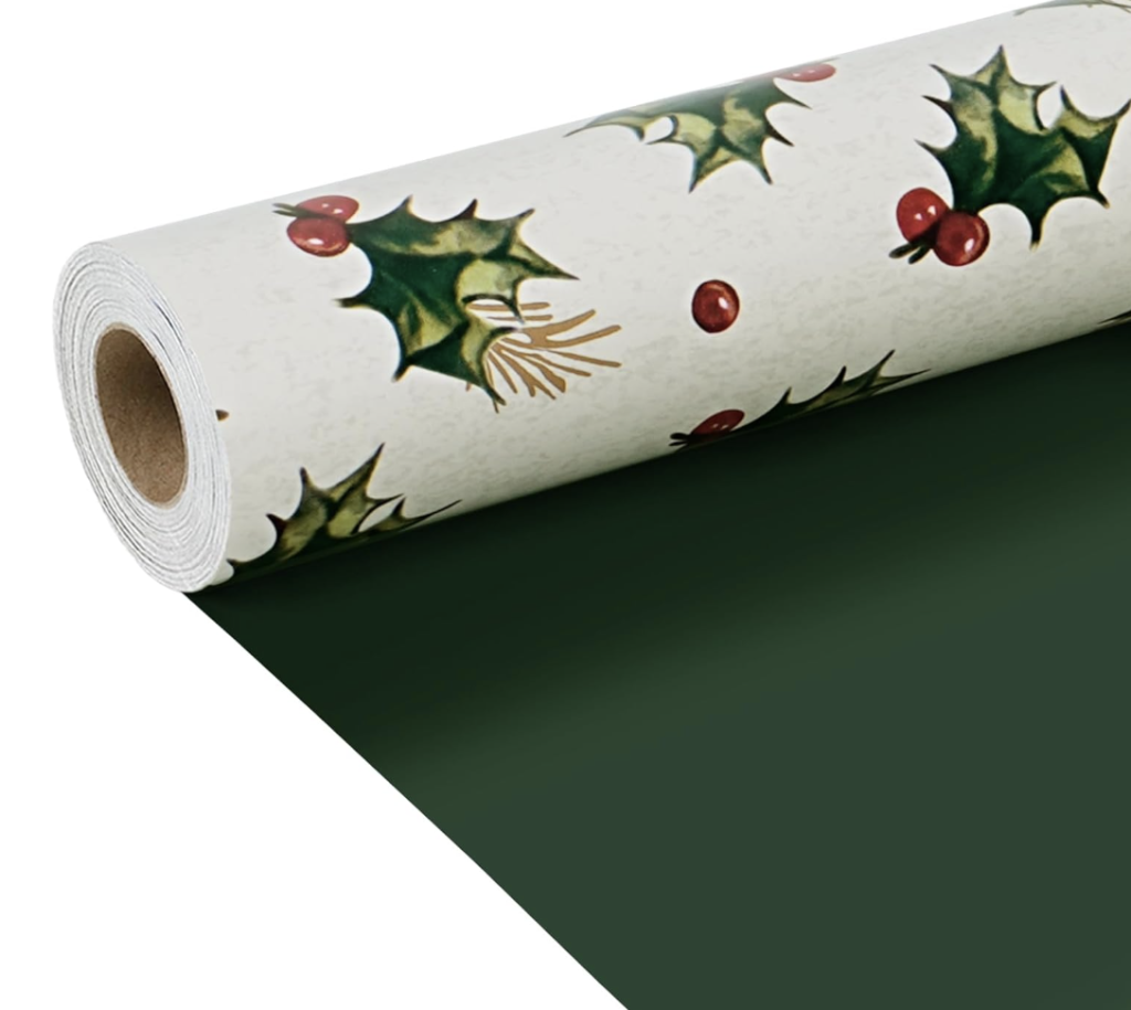 reversible wrapping paper