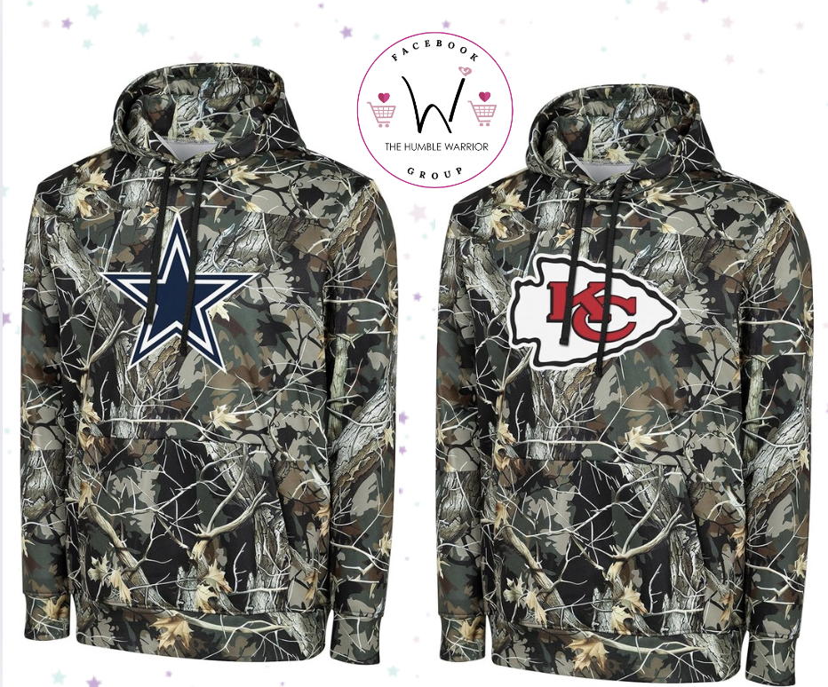 Foco NFL Camo Hoodies!