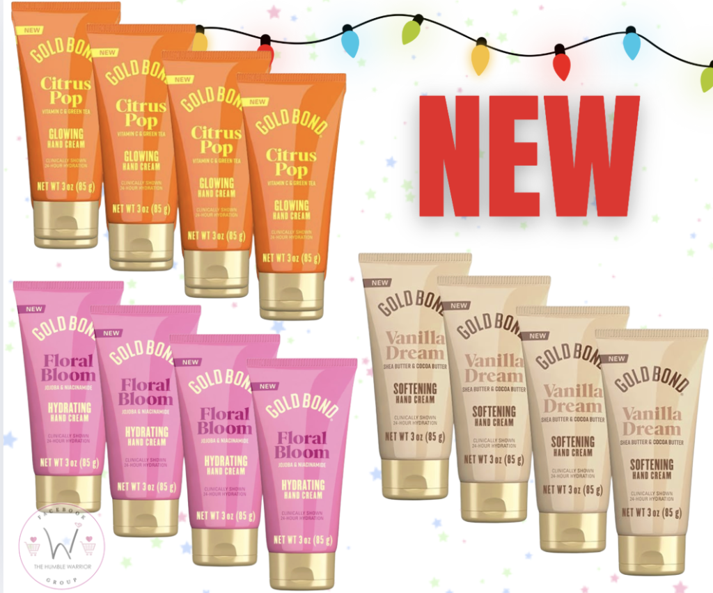 Gold Bond hand cream 4-pack