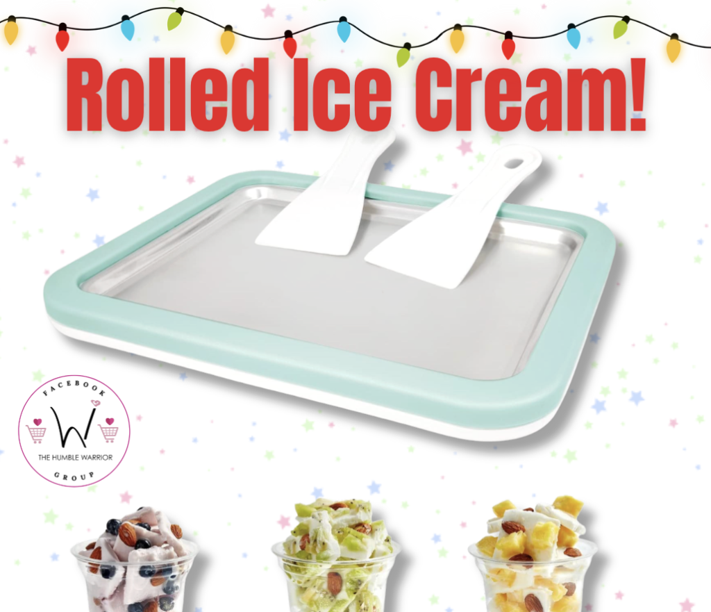 rolled ice cream on TikTok