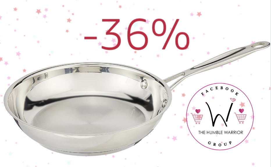 Cuisinart Stainless Steel open skillet pan!