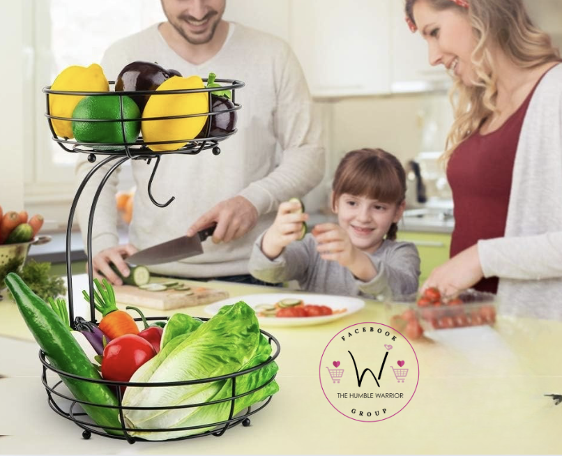 2-Tiered Fruit & Veggie Basket!