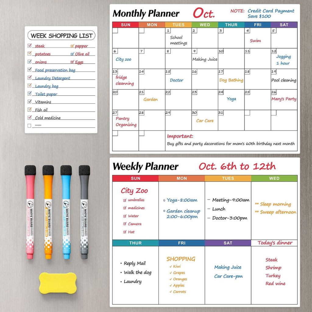 ️ Magnetic Fridge Calendar ️