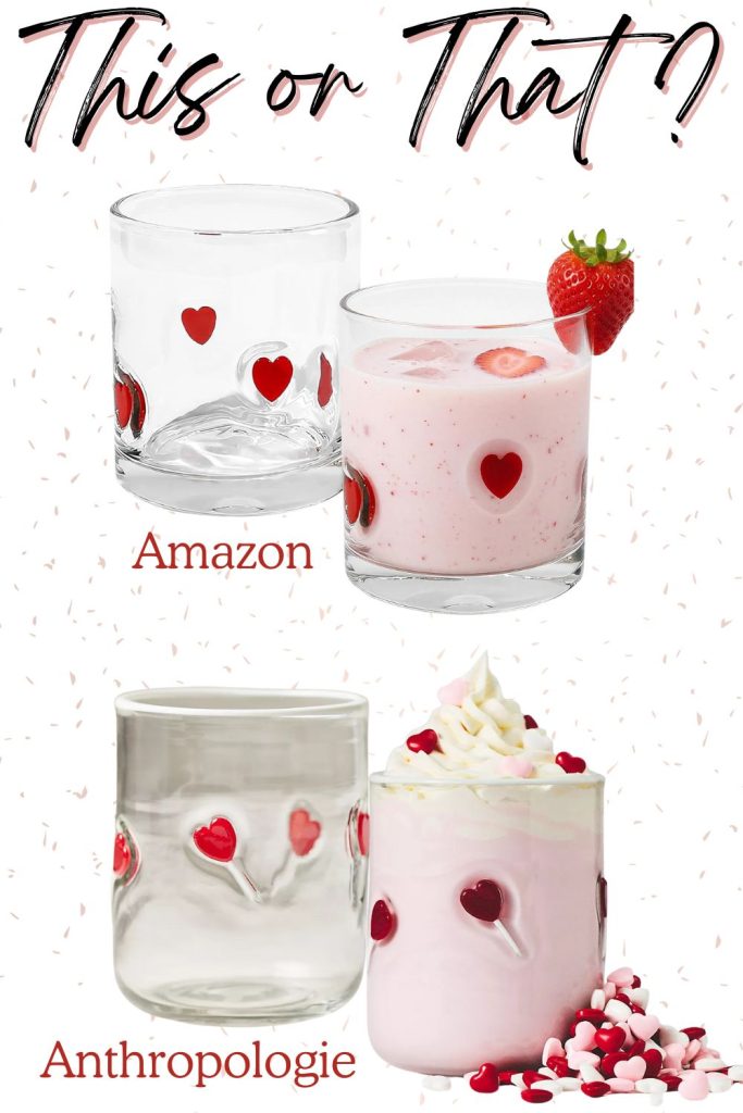 This or That? Icon Juice Glasses