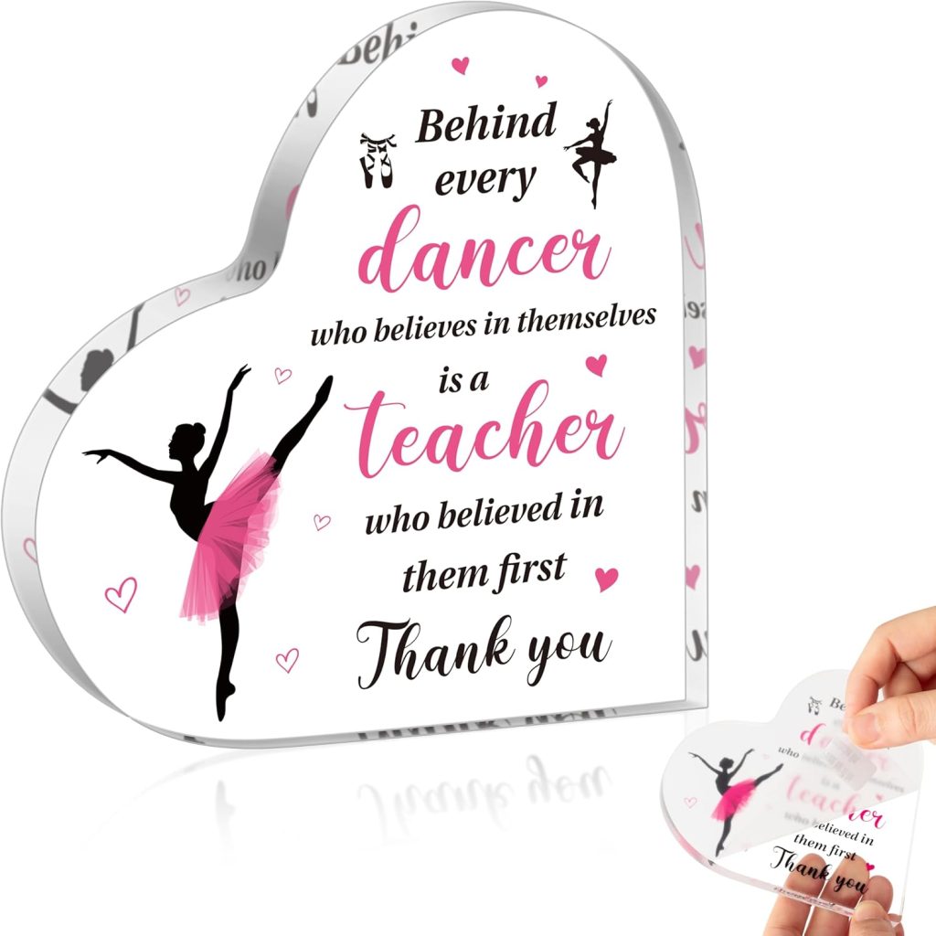 Dance Teacher Appreciation Gift