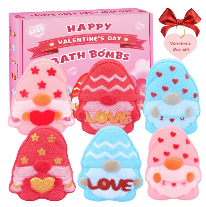 Set of 6 Valentines Gnome infused with Essential Oils!