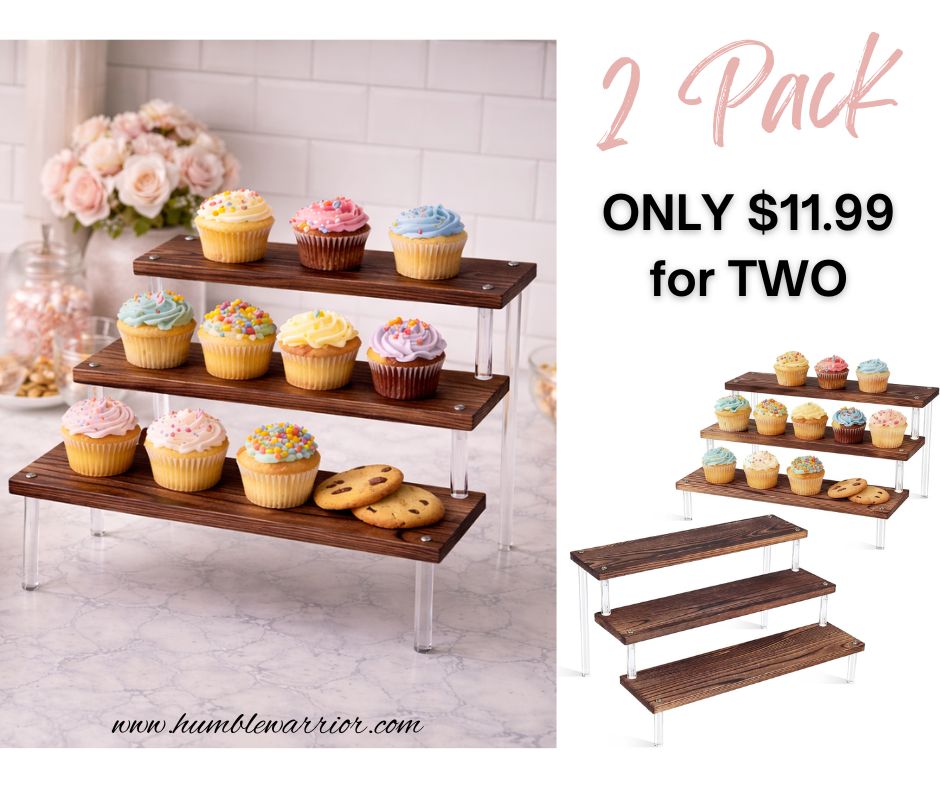 2 pack display stands