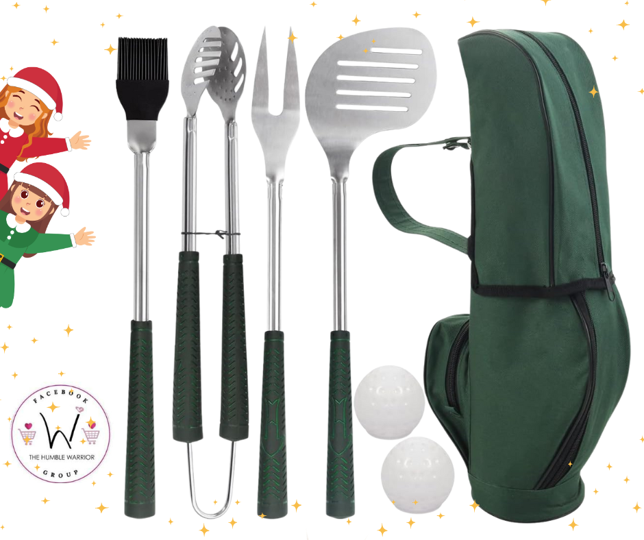 Golf-Themed BBQ Set