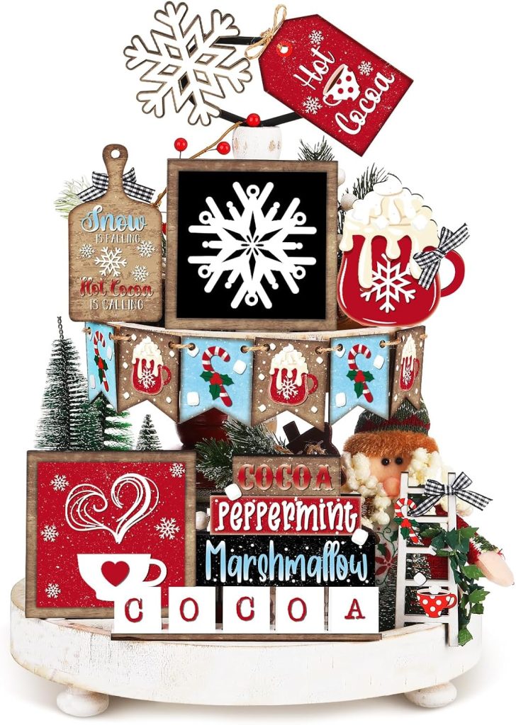 ️ Winter Cocoa Bar Decor ️