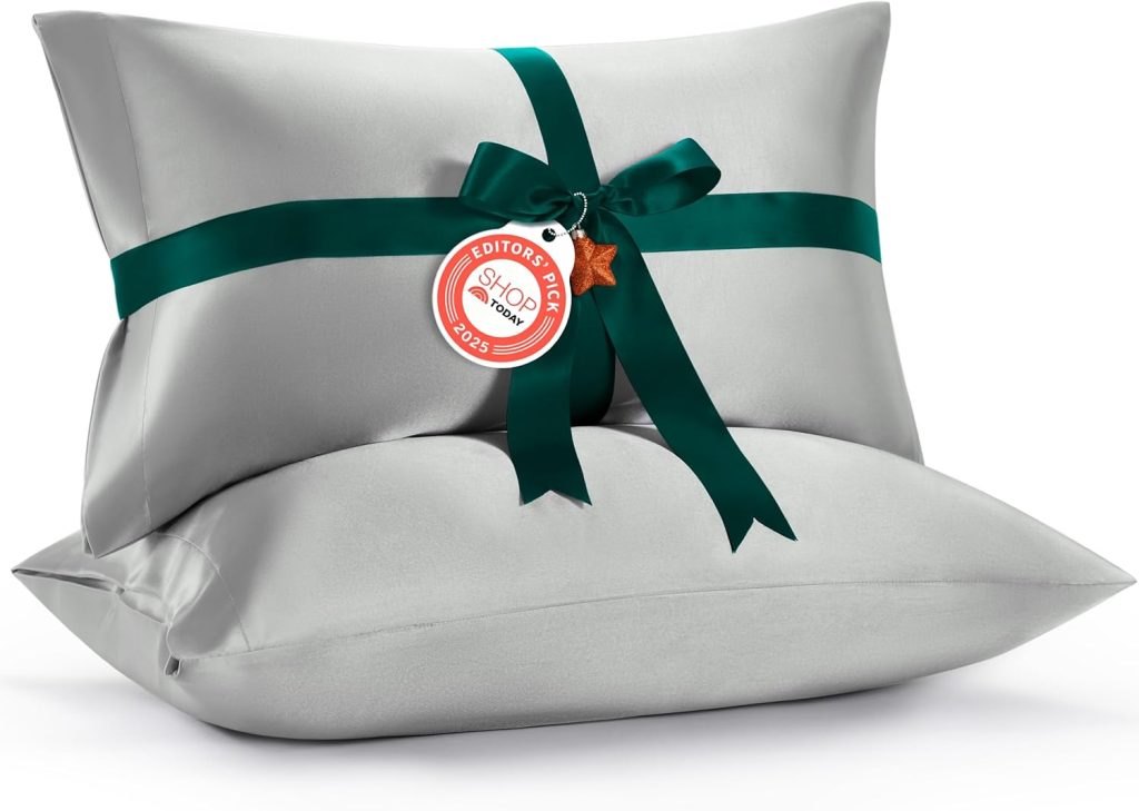 Bedsure Satin Pillowcases