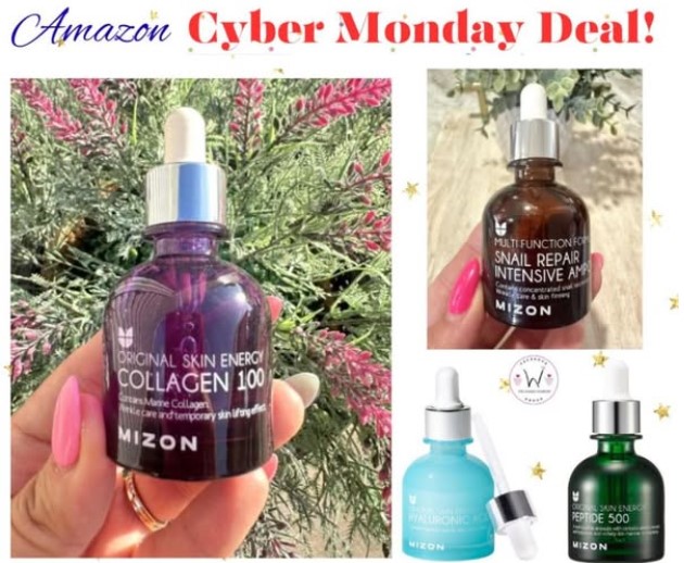 MIZON Collagen 100 Korean Ampoule and MIZON Snail Repair Intensive Ampoule!