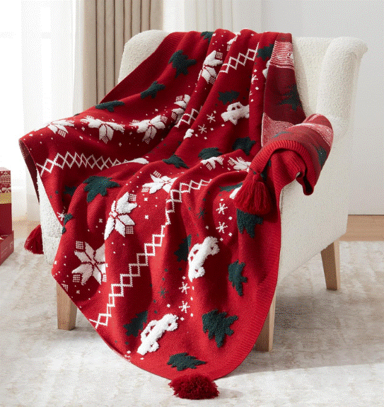 Christmas throw blanket!