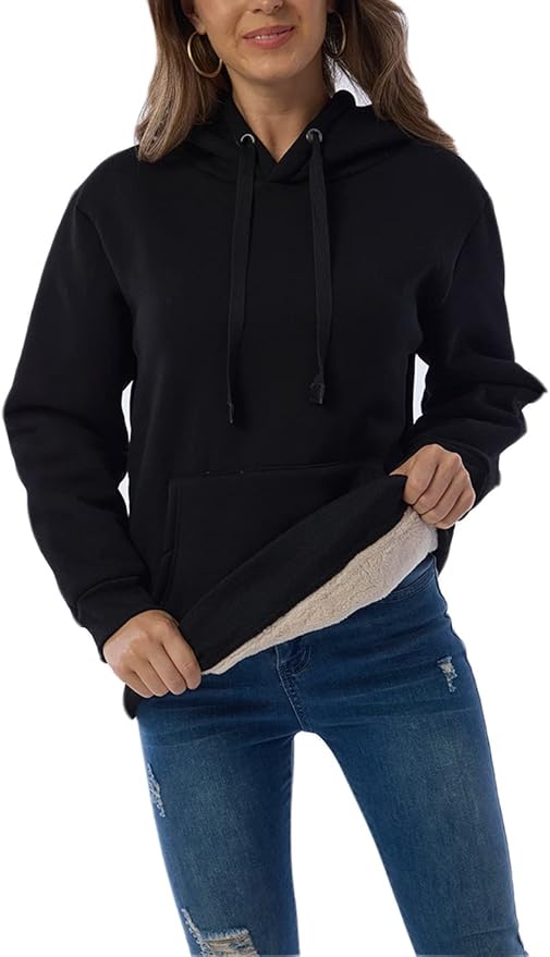 Sherpa-Lined Hoodie!