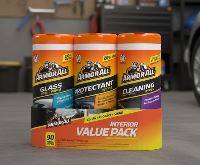 Armor All Car Wipes Multi-Pack