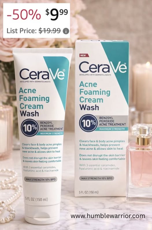 CeraVe Acne Foaming Cream Wash