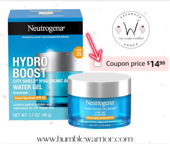 Neutrogena Hydro Boost City Shield Hydrating Water Gel Face Moisturizer