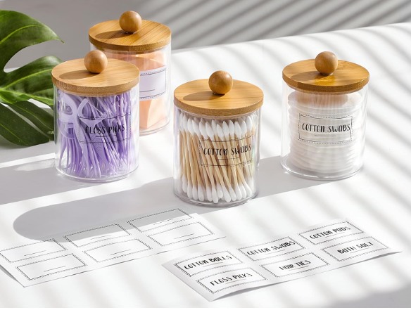 4-Pack Q-Tip Holder Dispenser