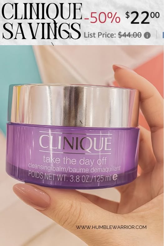 balm cleanser from Clinique
