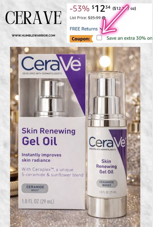 CeraVe Skin Renewing Gel Oil