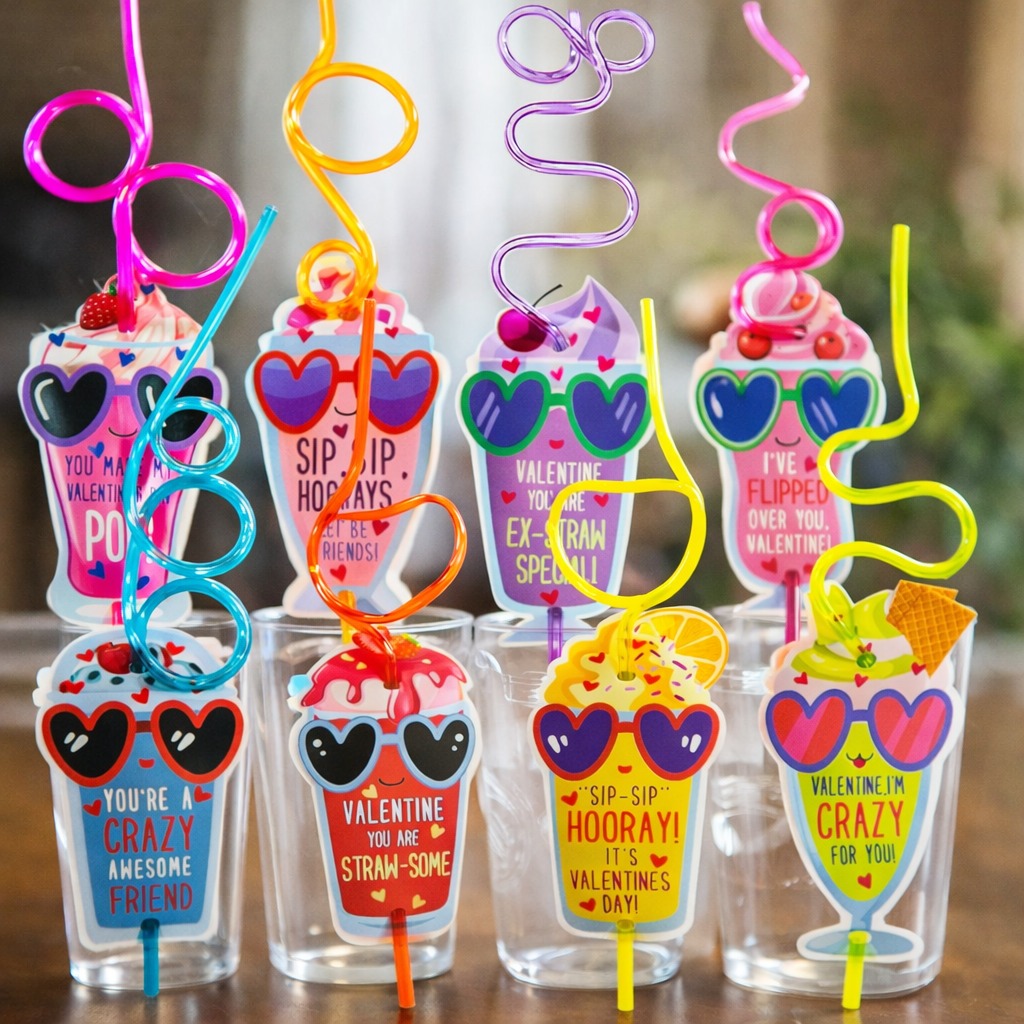 curly straws