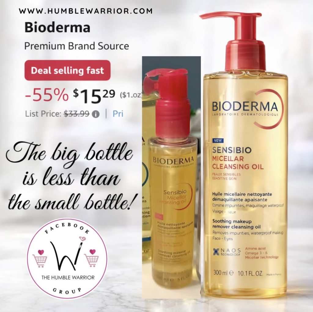 Bioderma Sensibio Micellar Cleansing Oil