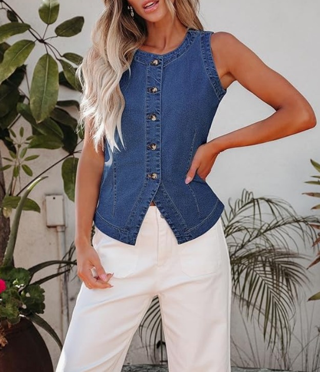 Denim Vest