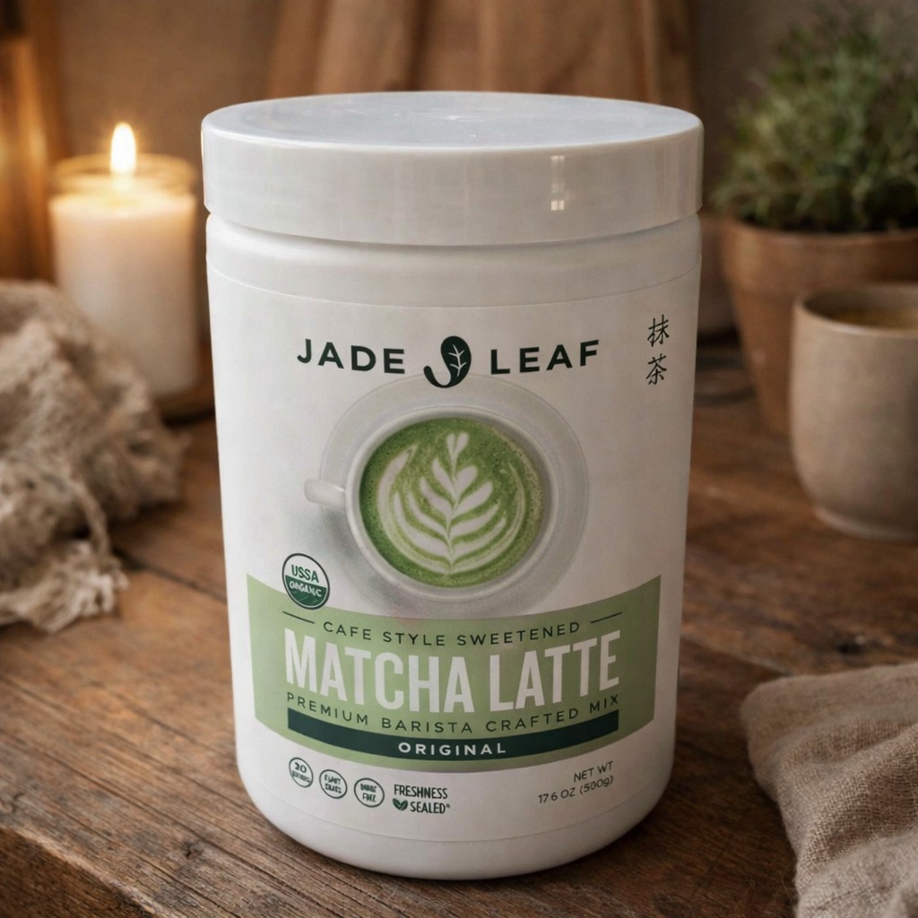 Jade Leaf Matcha Organic Premium Ceremonial Grade Matcha Green Tea Powder