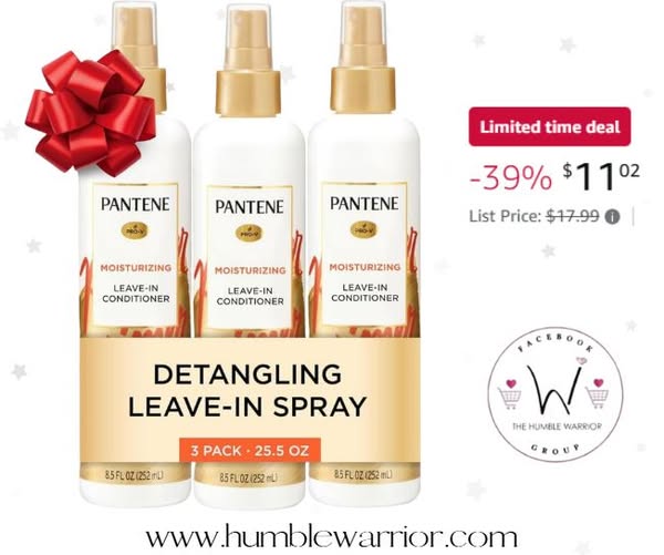 Pantene Conditioning Detangler Spray!