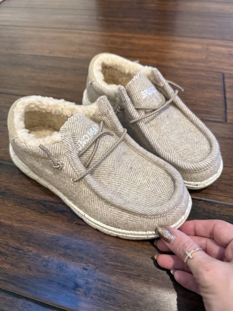 Bruno Marc toddler lined slip on shoes