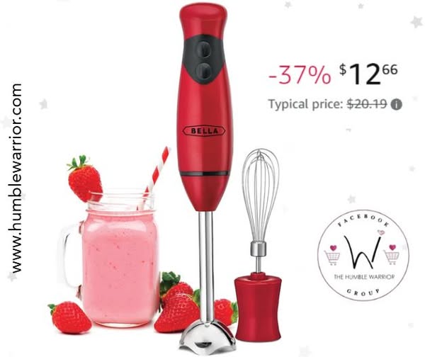 BELLA 2-Speed Hand Immersion Blender
