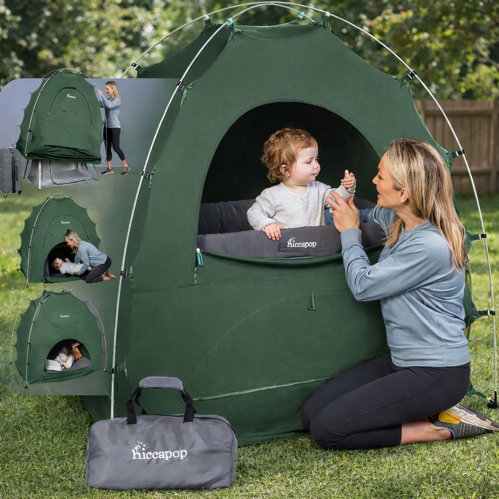 Hiccapop Daydreamer Blackout Tent for Pack and Play