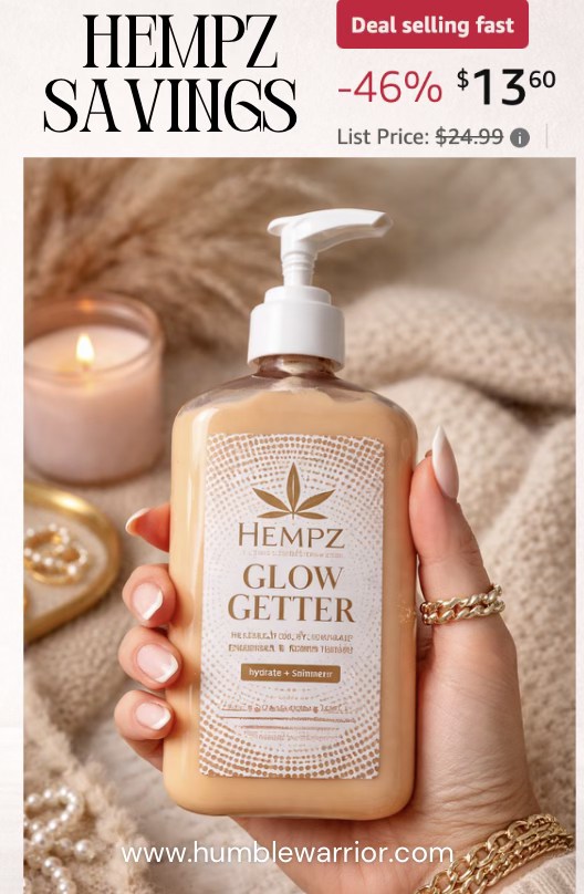 Hempz Glow Getter Body Lotion