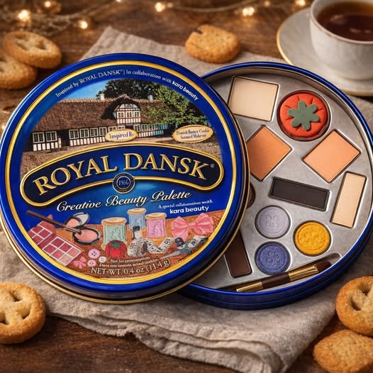 KARA BEAUTY Royal Dansk Palette Limited Edition Holiday Makeup Gift Set
