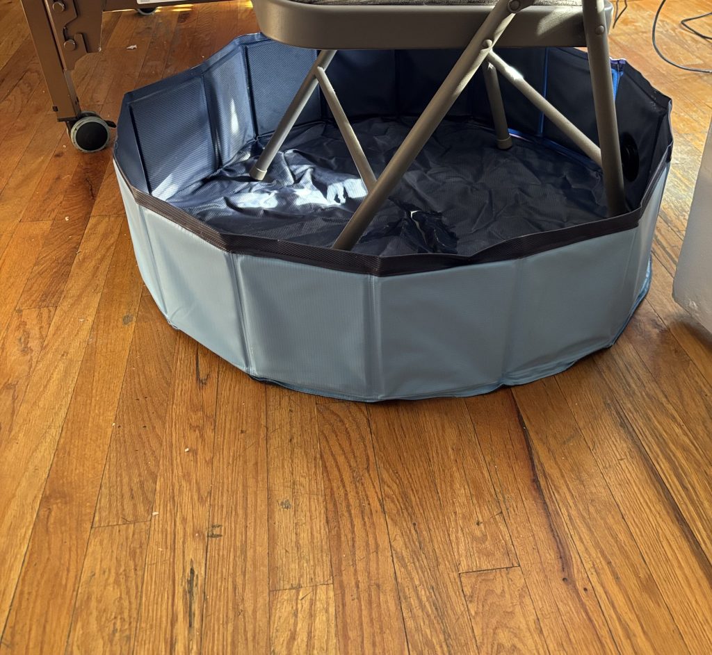 Foldable Dog Bath!